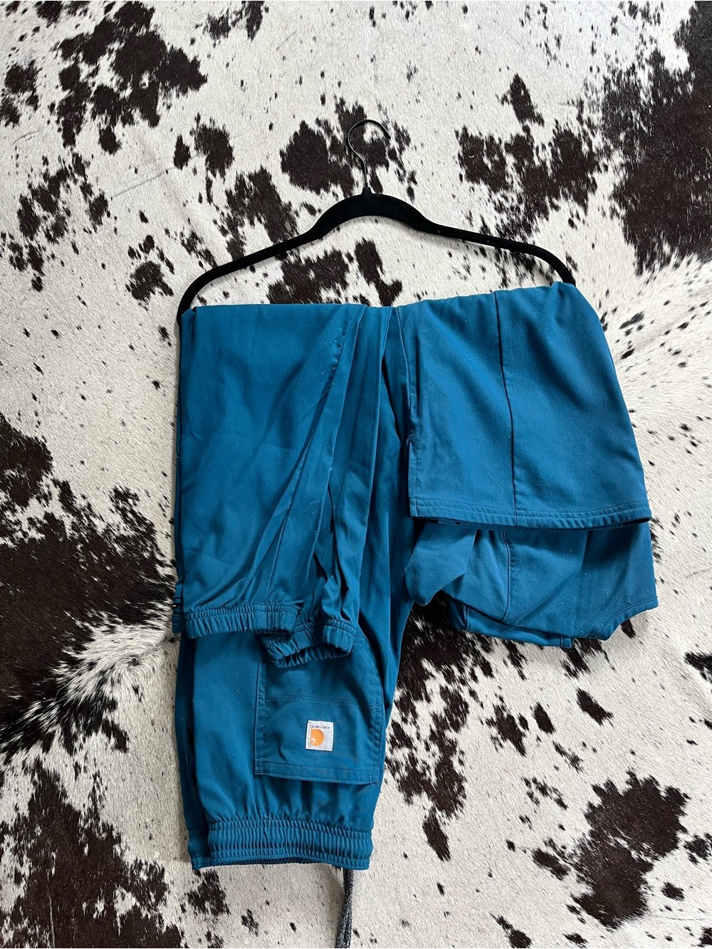 Carhartt Teal Women's Scrub Set